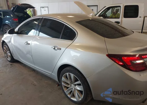 2014 Buick Regal Turbo Premium I из США, поврежденный, VIN 2G4GP5EX2E9207284